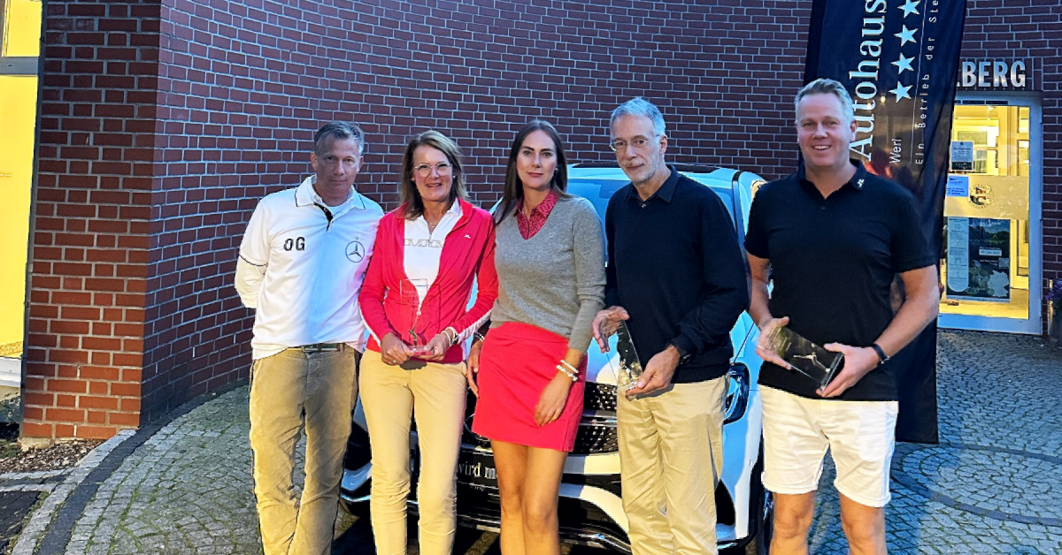 Erfolgreicher Abschluss der Mercedes-Benz-Werl-Trophy am Golfclub Stahlberg!