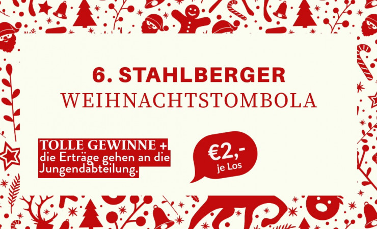Start Weihnachtstombola & aktuelles aus dem Golfshop.