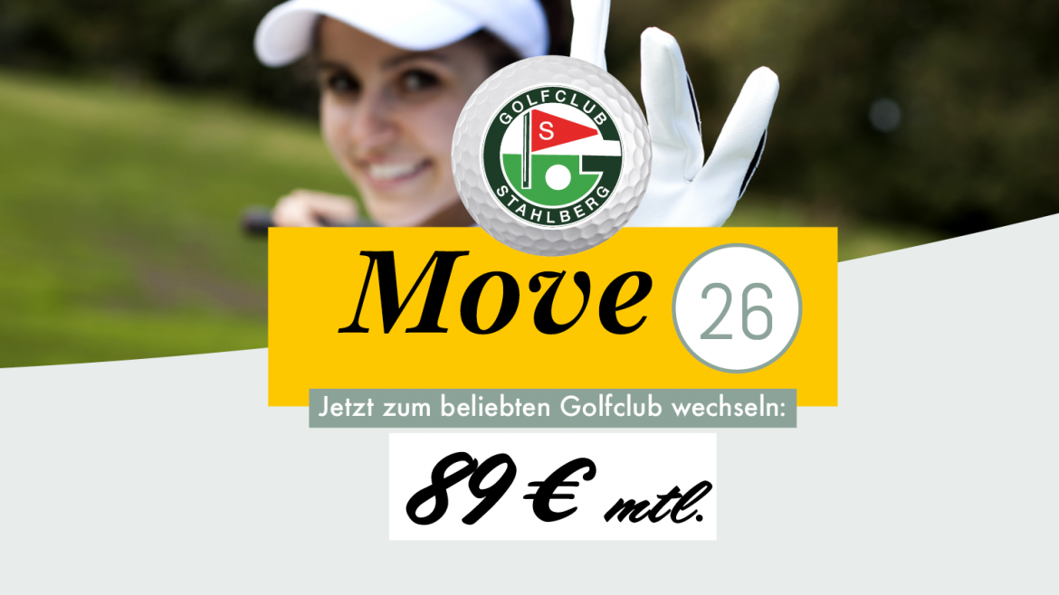 Move-Deal 2026: Golfen für 89,- € im Monat – hier lohnt sich der Wechsel besonders!
